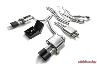 ARMYTRIX Valvetronic Exhaust System Audi S4 | S5  3.0L V6 Turbo B9 Non-OPF 2017-2023 - AU94S-QS14M