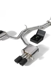 ARMYTRIX Valvetronic Exhaust System Audi S4 | S5  3.0L V6 Turbo B9 Non-OPF 2017-2023                                     - AU94S-QS11G - Image 2