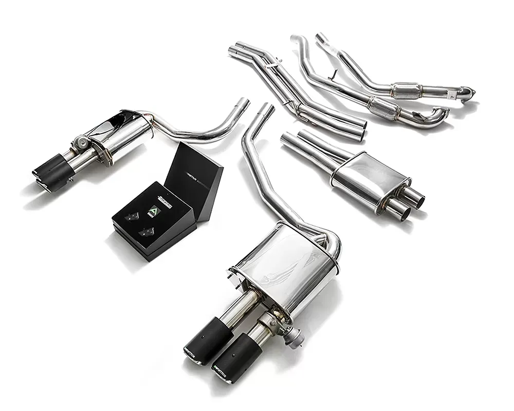 ARMYTRIX Valvetronic Exhaust System Audi S5 Coupe 3.0L V6 Turbo B9 2017-2020 - AU95S-QC11