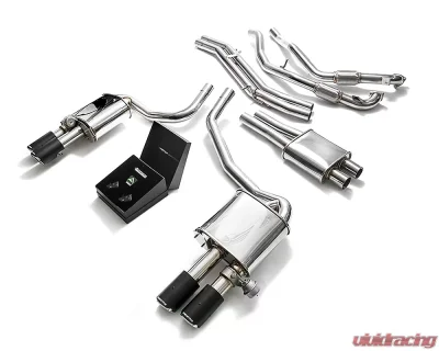 ARMYTRIX Valvetronic Exhaust System Audi S5 Coupe 3.0L V6 Turbo B9 2017-2020 - AU95S-QC11