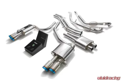 ARMYTRIX Valvetronic Exhaust System Audi S5 Coupe 3.0L V6 Turbo B9 2017-2020 - AU95S-QS14B