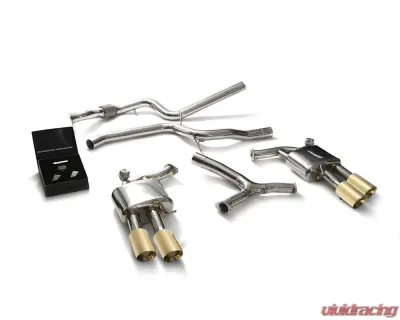 ARMYTRIX Valvetronic Exhaust System Audi A5 Coupe 2WD B9 2016-2021 - AU9C2-QS11G