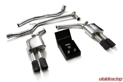 ARMYTRIX Valvetronic Exhaust System Audi A5 | A5 Quattro 2005-2015 - AUB82-QS11M