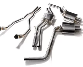 ARMYTRIX Stainless Steel Valvetronic Catback Exhaust System Audi RS4 B8 4.2 V8 2013-2015