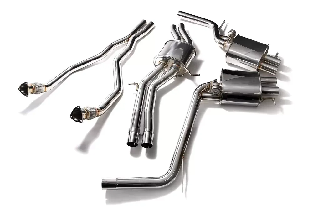 ARMYTRIX Stainless Steel Valvetronic Catback Exhaust System Audi RS5 B8 4.2L V8 FSI 2011-2016 - AUB8R-5