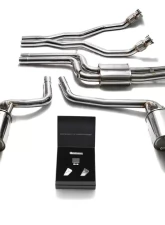 ARMYTRIX Valvetronic Exhaust System Carbon Tips Audi A5/S5 Coupe | Cabriolet B8 3.0L TFSI V6 2008-2016                                     - AUBS2-QC11 - Image 8