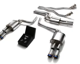 ARMYTRIX Valvetronic Exhaust System Black Tips Audi A5/S5 Coupe | Cabriolet B8 3.0L TFSI V6 2008-2016