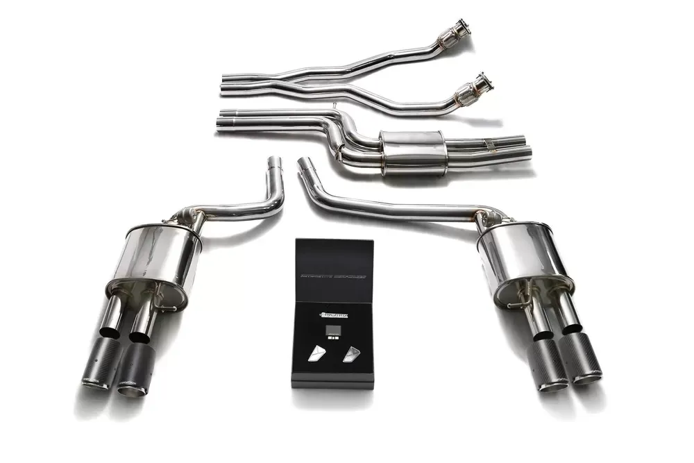 ARMYTRIX Valvetronic Exhaust System Audi A5/S5 Coupe | Cabriolet B8 3.0L TFSI V6 2008-2016 - AUBS2-QS11M