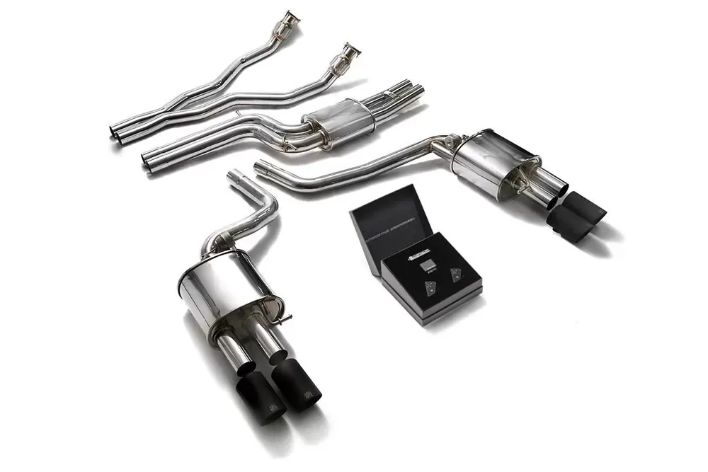 ARMYTRIX Valvetronic Exhaust System Audi A4/A5 | S4/S5 3.0L TFSI 2009-2015 - AUBS4-QS11M