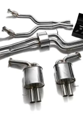 ARMYTRIX Stainless Steel Valvetronic Catback Exhaust System Audi S6 Avant | S7 | RS6 | RS7 C7 4.0 TFSI V8 2014-2018                                     - AUC7R-C - Image 7