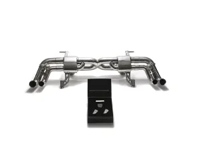 ARMYTRIX Stainless Steel Valvetronic Exhaust System Dual Carbon Tips Audi R8 V10 MK1 Coupe | Spider 2009-2012