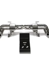 ARMYTRIX Stainless Steel Valvetronic Exhaust System Audi R8 V10 MK1 Coupe | Spider 2009-2012                                     - AUR11S-C - Image 9