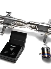 ARMYTRIX Titanium Valvetronic Exhaust System Audi R8 V10 5.2L FSI 2014-2015                                     - AUR12-DT16B - Image 7