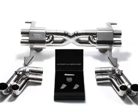 ARMYTRIX Stainless Steel Valvetronic Catback Exhaust System Audi R8 V8 MKI 2007-2012