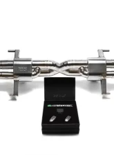 ARMYTRIX Titanium Valvetronic Exhaust System Audi R8 V8 4.2L FSI 2014-2015                                     - AUR82-C - Image 8
