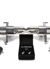 ARMYTRIX Titanium Valvetronic Exhaust System Audi R8 V8 4.2L FSI 2014-2015                                     - AUR82-DT16M - Image 7