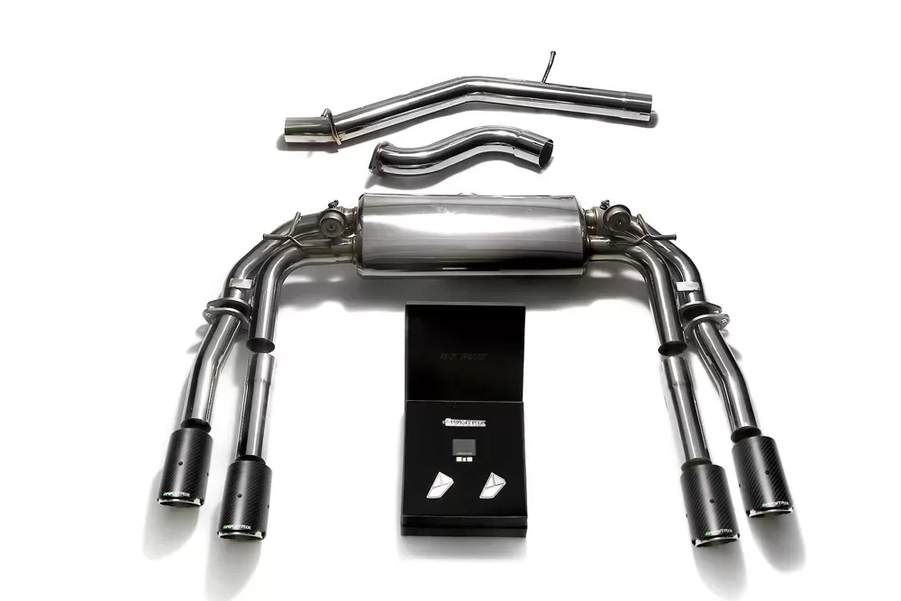 ARMYTRIX Valvetronic Exhaust System Audi S3 8V Sedan 2.0 Turbo 2013-2021 - AUVS4-QC11