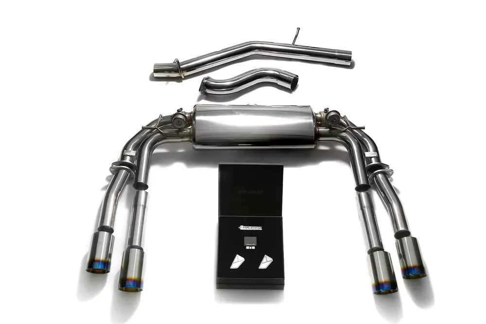 ARMYTRIX Valvetronic Exhaust System Audi S3 8V Sedan 2.0 Turbo 2013-2021 - AUVS4-QS11B