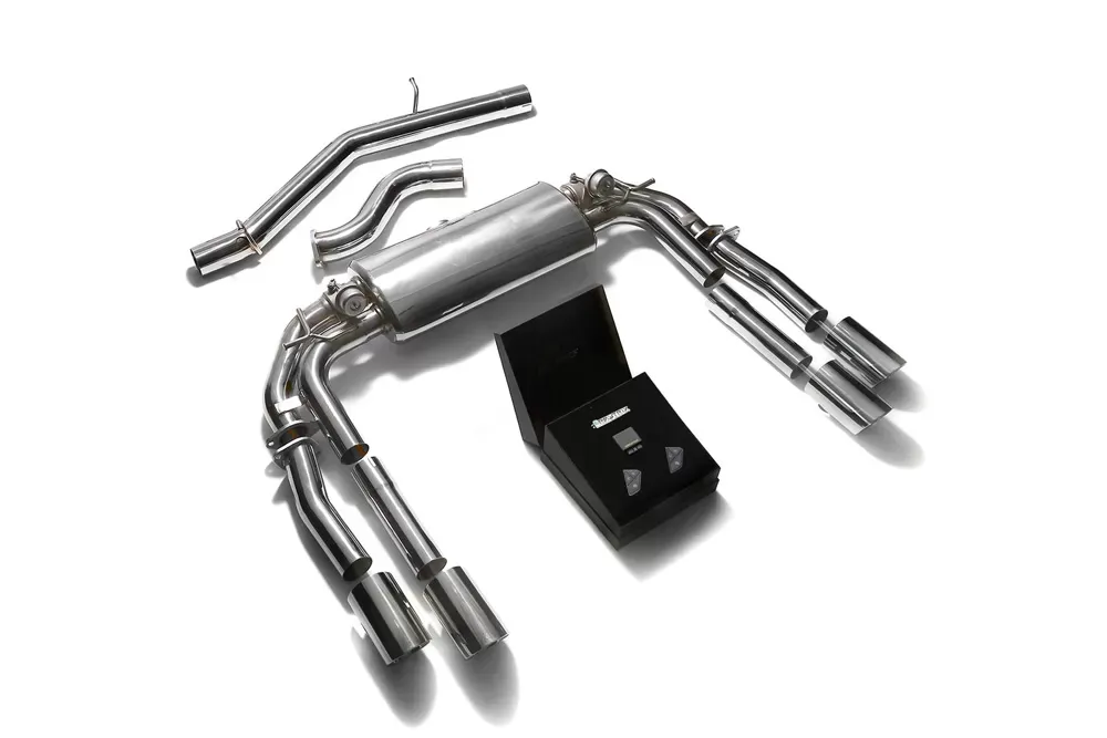 ARMYTRIX Valvetronic Exhaust System Audi S3 8V Sedan 2.0 Turbo 2013-2021 - AUVS4-QS11C