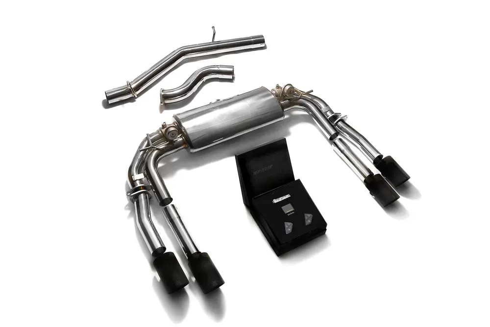 ARMYTRIX Valvetronic Exhaust System Audi S3 8V Sedan 2.0 Turbo 2013-2021 - AUVS4-QS11M