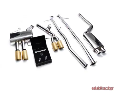 ARMYTRIX Valvetronic Exhaust System BMW 520i | 528i F10 N20B20 2011-2019 - BMF12-QS11G