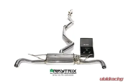 ARMYTRIX Valvetronic Exhaust System BMW X5 xDrive 35i F15 2014-2021 - BMFX3-QS44C