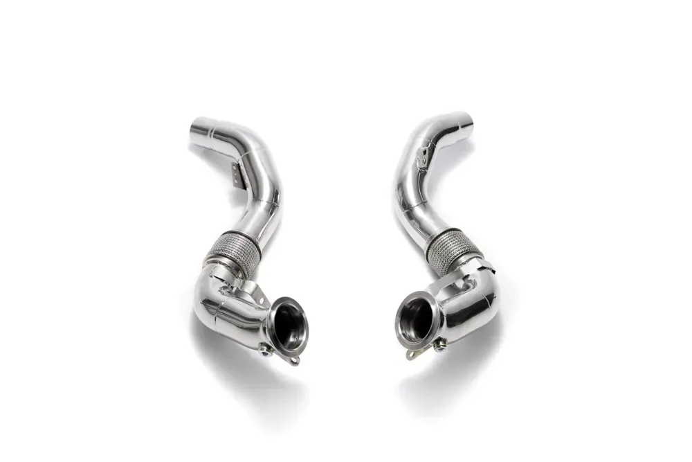 ARMYTRIX High-Flow Performance Race Downpipe w/Cat Simulator BMW 550i G30 | G31 2017-2020 - BMG35-DD