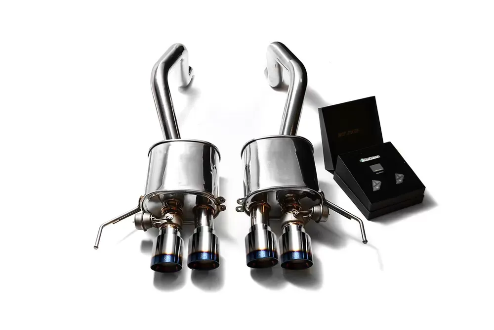 ARMYTRIX Valvetronic Exhaust System Chevrolet Corvette C7 2014-2019 - CZ6C7-QS28B