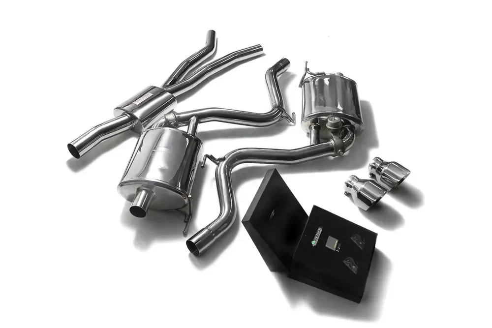 ARMYTRIX Valvetronic Exhaust System Ford Mustang 2.3L EcoBoost 2015-2024 - FDM62-DS33C