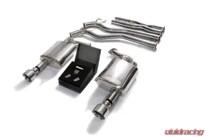 ARMYTRIX Valvetronic Exhaust System Ford Mustang GT Coyote 5.0L V8 Coupe 2015-2017 - FDM65-DS33C