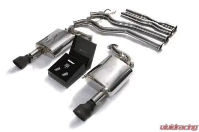 ARMYTRIX Valvetronic Exhaust System Ford Mustang GT Coyote 5.0L V8 Coupe 2015-2017 - FDM65-DS33M