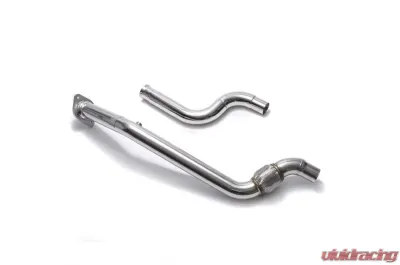 ARMYTRIX High-Flow Performance Race Pipe w/Cat-Simulator Ford Mustang GT Coyote 5.0L V8 Coupe 2018-2024 - FDM6Q-DD