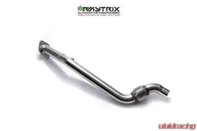 ARMYTRIX High-Flow Performance Race Pipe w/Cat-Simulator Ford Mustang GT Coyote 5.0L V8 Coupe 2018-2024 - FDM6Q-DD