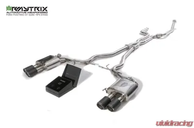 ARMYTRIX Valvetronic Exhaust System Ford Mustang GT Coyote 5.0L V8 Coupe 2018+ - FDM6Q-QC38