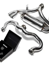 ARMYTRIX Valvetronic Exhaust System Ferrari F355 3.5L V8 1994-1999                                     - FF355-CQM - Image 6