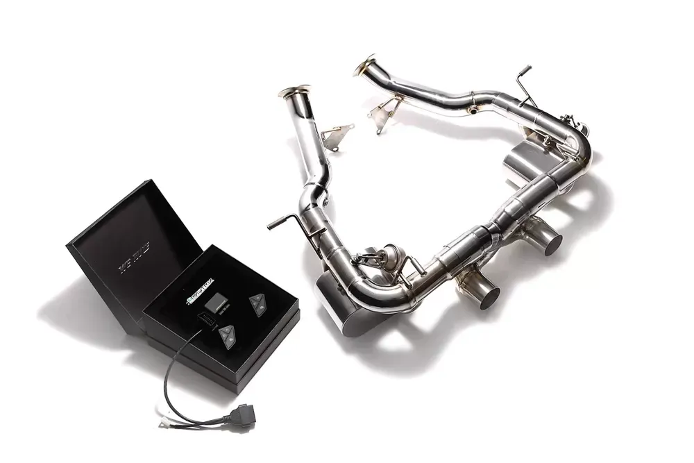 ARMYTRIX Stainless Steel Valvetronic Exhaust System Ferrari 458 Italia | Spider 2010-2015 - FS458-C