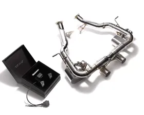 ARMYTRIX Stainless Steel Valvetronic Exhaust System Ferrari 458 Italia | Spider 2010-2015