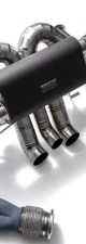 ARMYTRIX Titanium Black Coated Valvetronic Exhaust System Titanium Quad Tips Lamborghini Aventador S LP740-4 2017-2021 - LBA40-C - Image 3