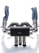ARMYTRIX Titanium Black Coated Valvetronic Exhaust System Titanium Quad Tips Lamborghini Aventador S LP740-4 2017-2021                                     - LBA40-C - Image 5