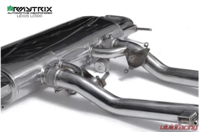 ARMYTRIX Valvetronic Exhaust System Lexus LC500 5.0L V8 2017-2021 - LXLC5-C