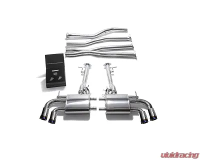 ARMYTRIX Valvetronic Exhaust System Lexus LC500 5.0L V8 2017+ - LXLC5-QS11B