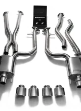 ARMYTRIX Valvetronic Header Back Exhaust System Lexus RC-F 5.0L V8 2015-2021                                     - LXRCF-QS3840C - Image 6