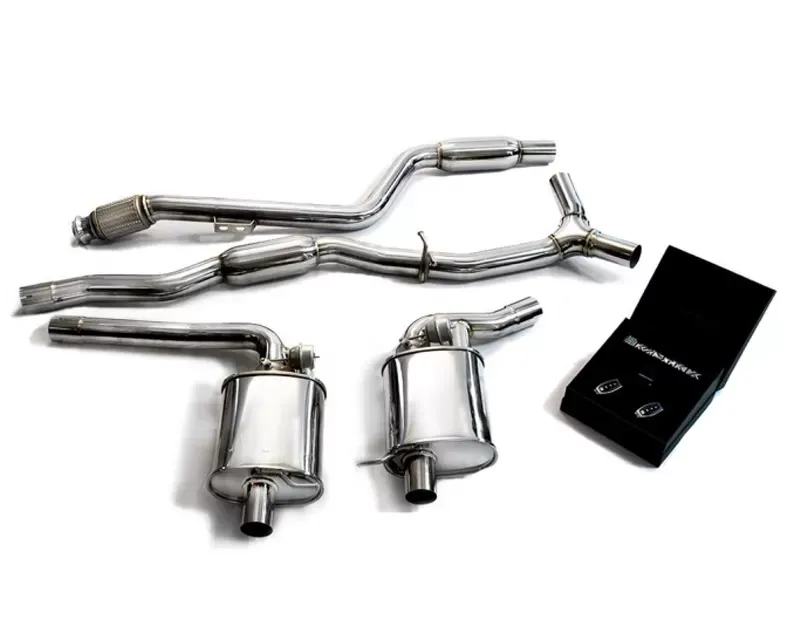 ARMYTRIX Stainless Steel Valvetronic Exhaust System Mercedes Benz C300 W205 Left Hand Drive 2018-2019 - MB052-BL6C