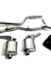 ARMYTRIX Stainless Steel Valvetronic Exhaust System Mercedes Benz C300 W205 Left Hand Drive 2018+                                     - MB052-BLC - Image 7