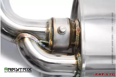 ARMYTRIX Stainless Steel Valvetronic Exhaust System Mercedes Benz C300 W205 Left Hand Drive 2018+ - MB052-BLC