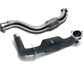 ARMYTRIX Ceramic Coated High-Flow Performance Race Downpipe | Link Pipe Mercedes-Benz A-Class | CLA-Class 2013-2018