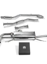 ARMYTRIX Stainless Steel Valvetronic Catback Exhaust System Mercedes-Benz GLC250 | GLC300 X253 Euro 5 2019+                                     - MB532-BLC - Image 4