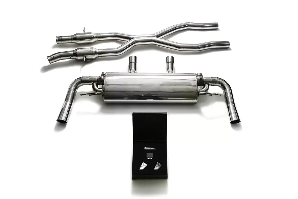 ARMYTRIX Stainless Steel Valvetronic Catback Exhaust System Mercedes-Benz GLE63 AMG M157 2016-2019 - MB926-C