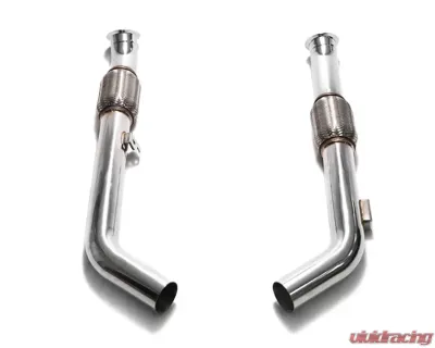 ARMYTRIX Stainless Steel Valvetronic Catback Exhaust System for OEM Diffuser Mercedes-Benz C400 | C450 | C43 AMG W205 2015-2021 - MBC45-C