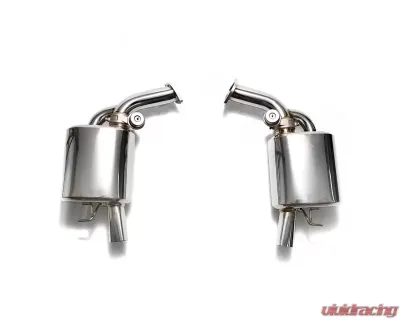 ARMYTRIX Stainless Steel Valvetronic Catback Exhaust System for OEM Diffuser Mercedes-Benz C400 | C450 | C43 AMG W205 2015-2021 - MBC45-C